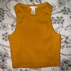 H&M Fitted Cropped Tank